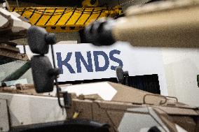 Illustrations of the military defence system supplier KNDS - Versailles AJ