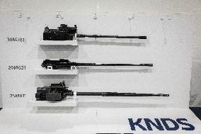 Illustrations of the military defence system supplier KNDS - Versailles AJ