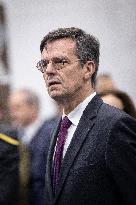 French Defence Minister and Croatia's Defence Minister visit the military defence system supplier KNDS - Versailles AJ