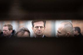 French Defence Minister and Croatia's Defence Minister visit the military defence system supplier KNDS - Versailles AJ