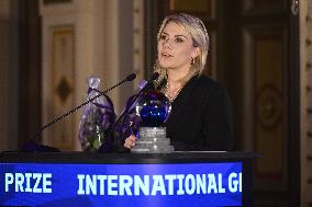 The International Gender Equality Prize ceremony in Tampere, Finland