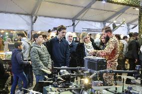 Military Exhibition in Damascus Showcasing Defense Equipment - Syria