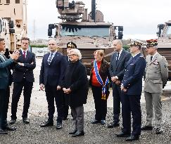 Vautrin Visit the Military Defence System Supplier KNDS - Versailles