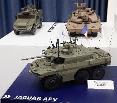 Vautrin Visit the Military Defence System Supplier KNDS - Versailles