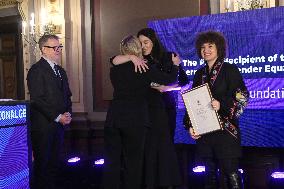 The International Gender Equality Prize ceremony in Tampere, Finland