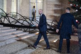 Emmanuel Macron meets with Croatia's Prime Minister Andrej Plenkovic - Paris