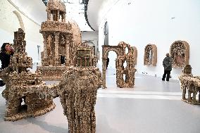 Claire Tabouret and Eva Jospin Exhibitions At The Grand Palais - Paris