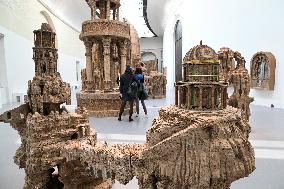 Claire Tabouret and Eva Jospin Exhibitions At The Grand Palais - Paris