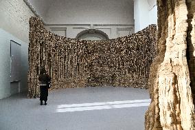 Claire Tabouret and Eva Jospin Exhibitions At The Grand Palais - Paris