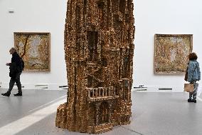 Claire Tabouret and Eva Jospin Exhibitions At The Grand Palais - Paris