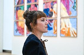 Claire Tabouret and Eva Jospin Exhibitions At The Grand Palais - Paris