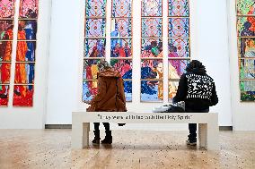 Claire Tabouret and Eva Jospin Exhibitions At The Grand Palais - Paris