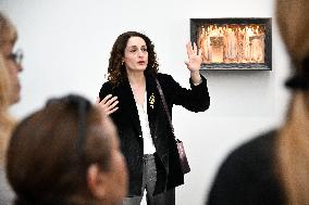 Claire Tabouret and Eva Jospin Exhibitions At The Grand Palais - Paris