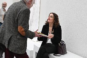 Claire Tabouret and Eva Jospin Exhibitions At The Grand Palais - Paris