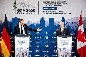 G7 Industry, Digital and Technology Ministers Meeting - Canada