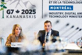 G7 Industry, Digital and Technology Ministers Meeting - Canada