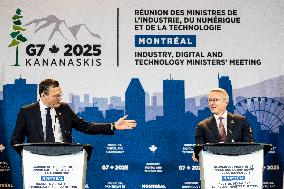 G7 Industry, Digital and Technology Ministers Meeting - Canada