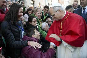 Pope Leo XIV's Traditional Homage To The Immaculate Conception - Rome