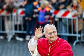 Pope Leo XIV's Traditional Homage To The Immaculate Conception - Rome