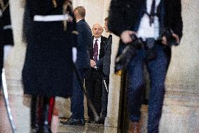 Emmanuel Macron meets with Croatia's Prime Minister Andrej Plenkovic - Paris