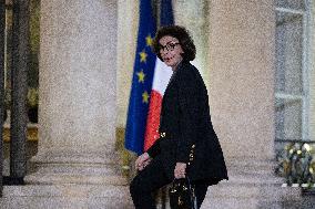 Official dinner with Croatia Prime Minister at the Elysee - Paris