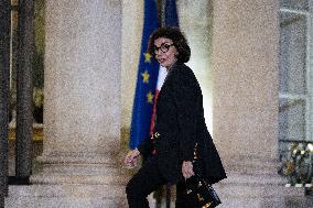 Official dinner with Croatia Prime Minister at the Elysee - Paris