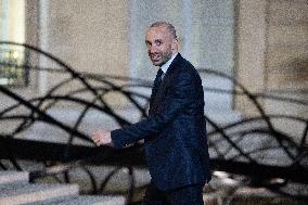 Official dinner with Croatia Prime Minister at the Elysee - Paris