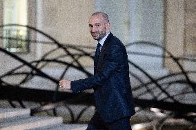 Official dinner with Croatia Prime Minister at the Elysee - Paris