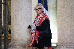 Official dinner with Croatia Prime Minister at the Elysee - Paris