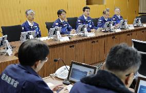 Aftermath of strong quake in northeastern Japan