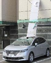 Aftermath of strong quake in northeastern Japan