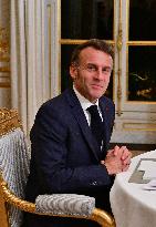 President Macron And PM Plenkovic Meeting - Paris