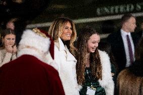 Melania Trump Participates in a Fundraiser for Toys for Tots