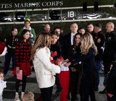 Melania Trump Participates in a Fundraiser for Toys for Tots