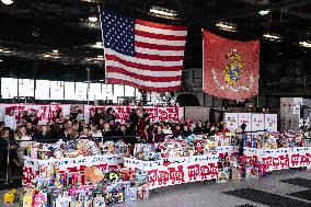 Melania Trump Participates in a Fundraiser for Toys for Tots