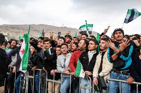 First Anniversary Of Regime Change In Syria