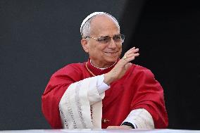 Pope Leo XIV's Traditional Homage To The Immaculate Conception - Rome