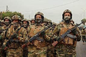 Military Parade in Idlib - Syria