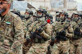 Military Parade in Idlib - Syria