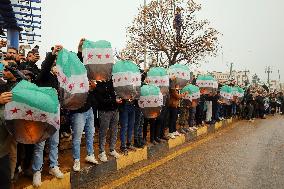 Military Parade in Idlib - Syria