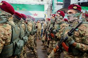 Military Parade in Idlib - Syria