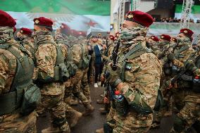 Military Parade in Idlib - Syria