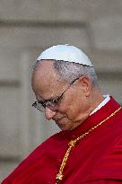 Pope Leo XIV's Traditional Homage To The Immaculate Conception - Rome