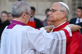 Pope Leo XIV's Traditional Homage To The Immaculate Conception - Rome