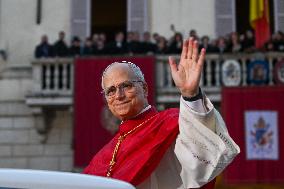 Pope Leo XIV's Traditional Homage To The Immaculate Conception - Rome
