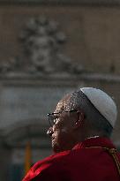 Pope Leo XIV's Traditional Homage To The Immaculate Conception - Rome