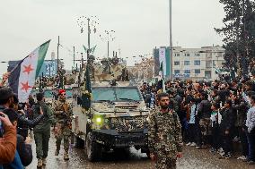 Military Parade in Idlib - Syria