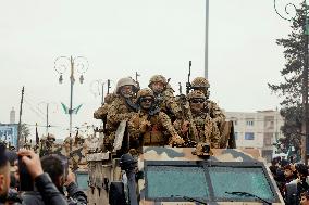 Military Parade in Idlib - Syria