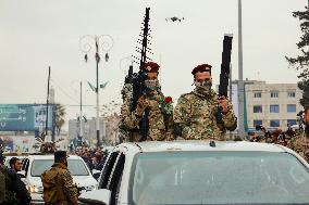 Military Parade in Idlib - Syria