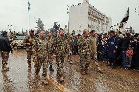 Military Parade in Idlib - Syria